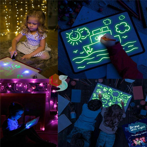 Draw With Light Glow Paint Tablet