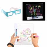 Magic Pad Deluxe LED Light-Up Drawing Tablet