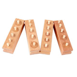 Educational Cylinder Socket Wooden Blocks