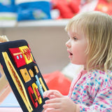 Skill Learning Busy Board Fine Motor Children Montessori Early Teaching Educational Toy