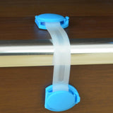 Strap Lock Protection for Cabinets and Drawers