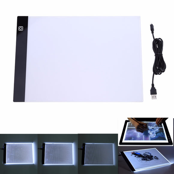 LED Light Box for Contrast and Light Awareness - A4